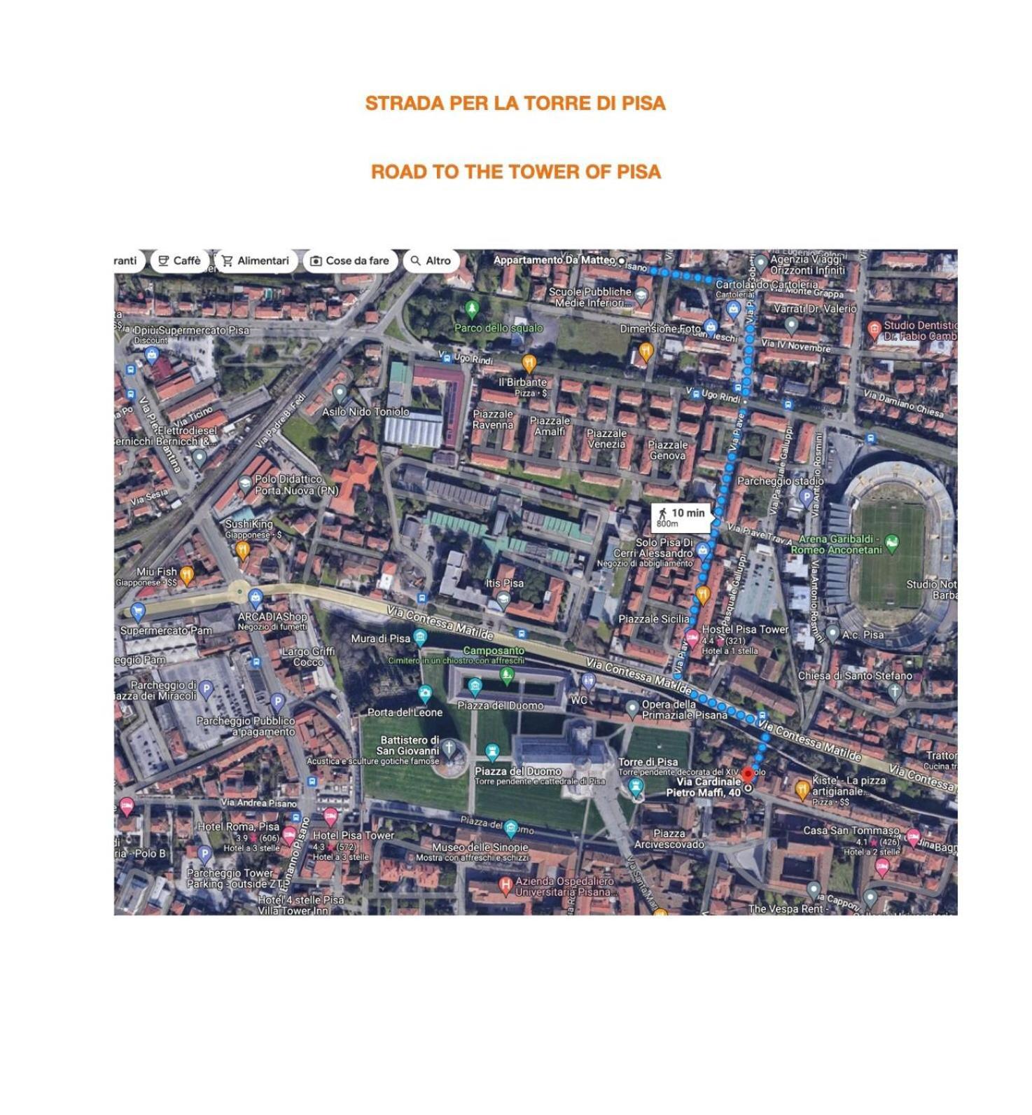 Appartamento Da Matteo Pisa Ngoại thất bức ảnh
